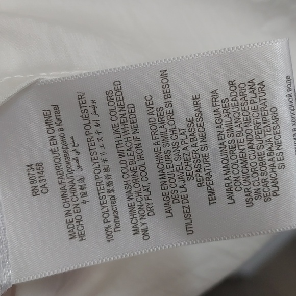 BCBG MaxAzria "Elsy" US XS White Blouse - Picture 8 of 11